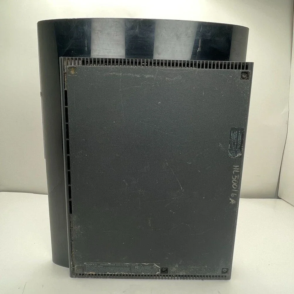 Black Sony PlayStation 3 Super Slim CECH-4001B Blu-ray Console Only